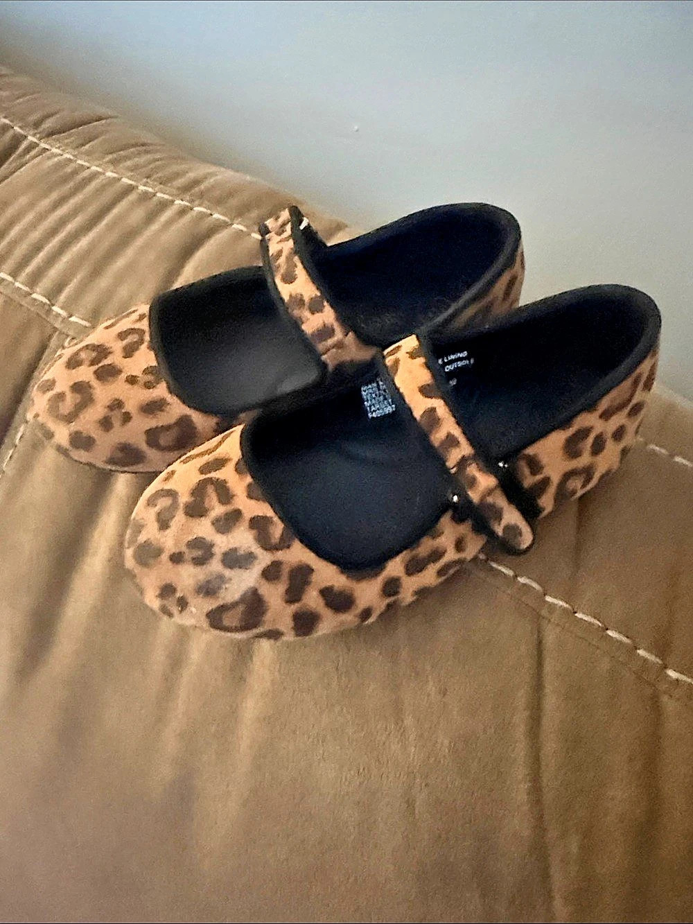 Target Leopard Mary Jane Flats